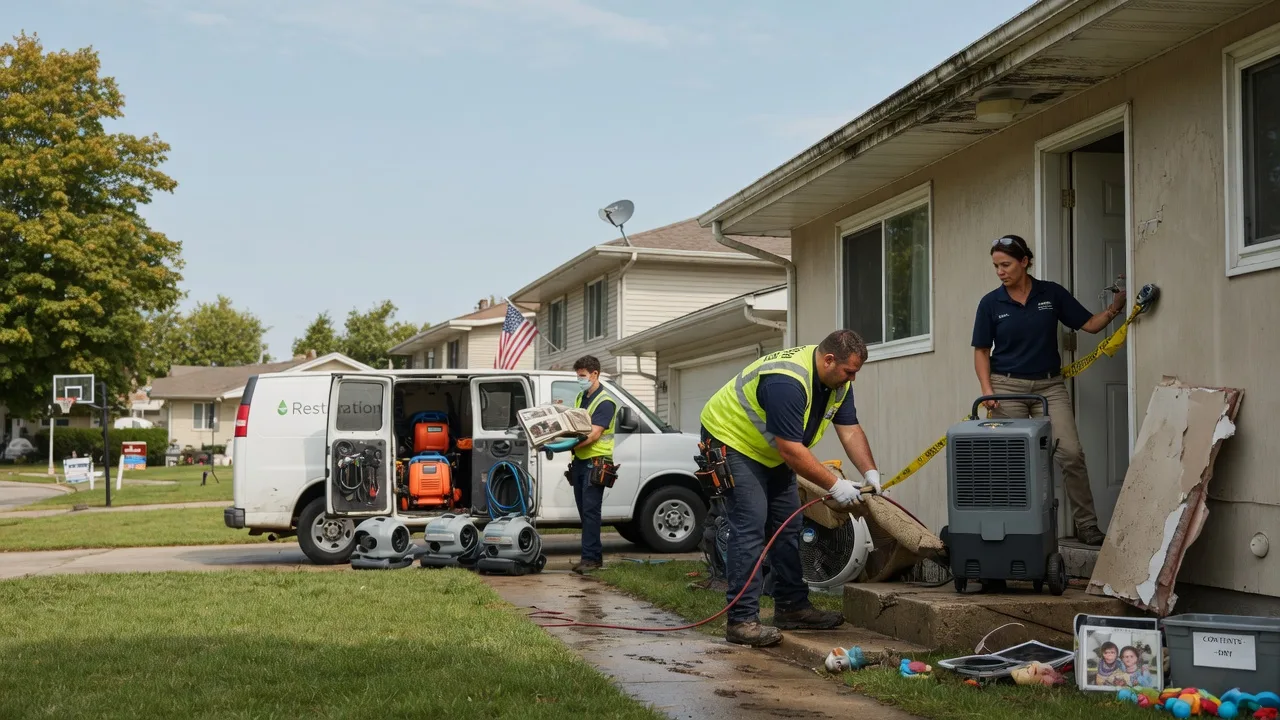 Water Damage Restoration in Darien Center, NY near me